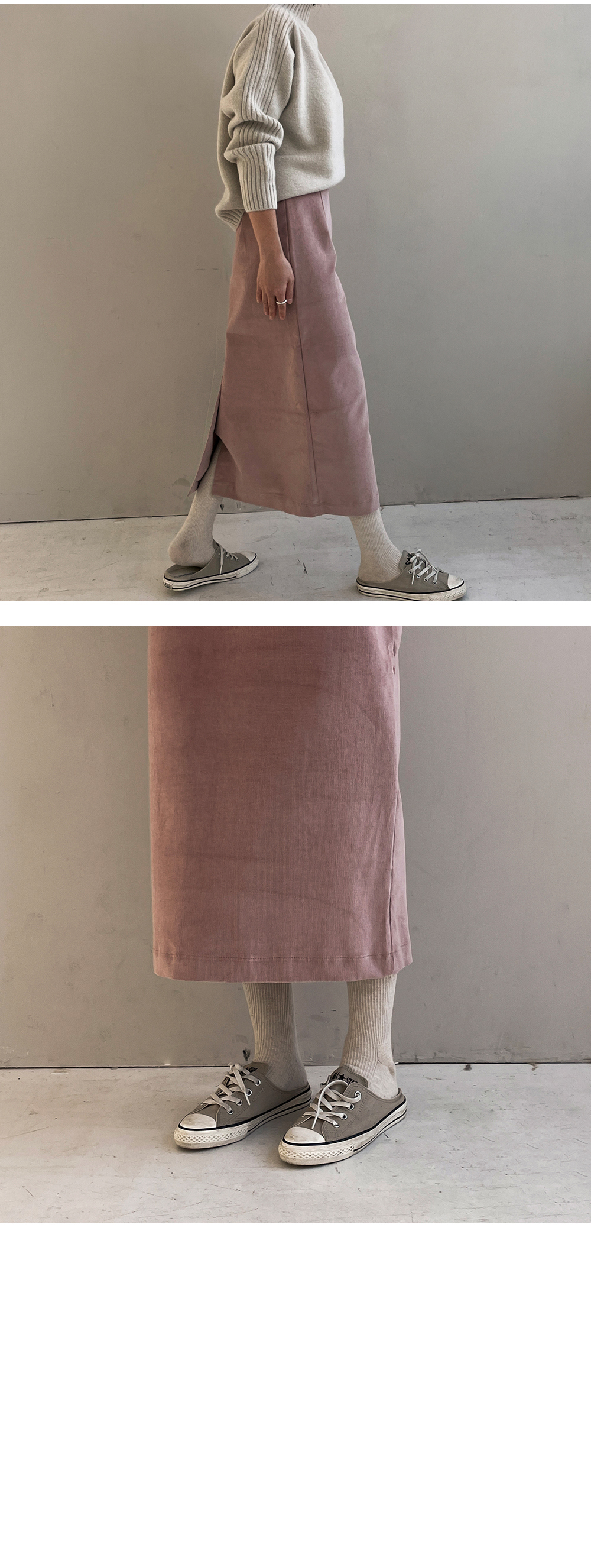 치마 모델 착용 이미지-S1L14
